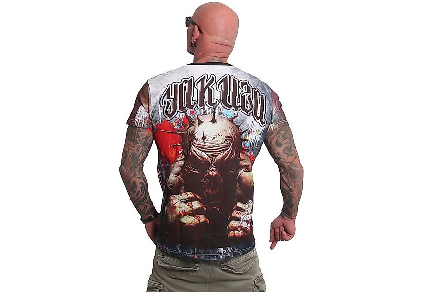 YAKUZA T-Shirt Winners Allover günstig online kaufen