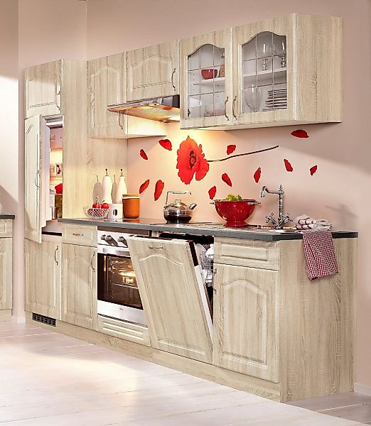 wiho Küchen "Linz" ohne E-Geräte, Breite 280 cm günstig online kaufen