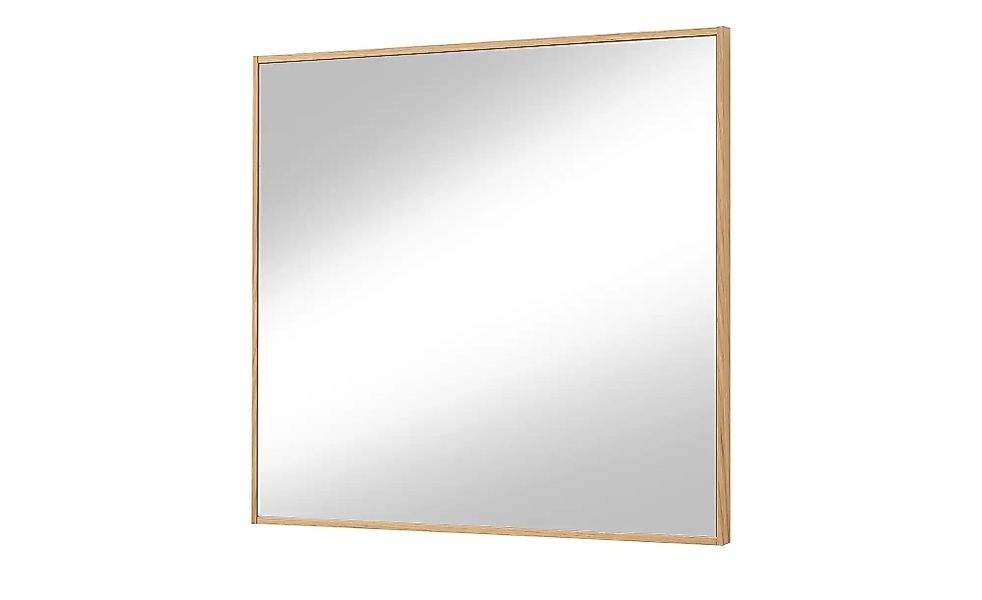 Spiegel 84 x 82 cm Tiba ¦ holzfarben ¦ Glas,Aluminium,Holz ¦ Maße (cm): B: günstig online kaufen