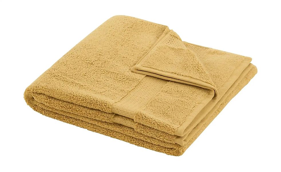 Como Green Duschtuch  Kuschel Wuschel Neu ¦ gelb ¦ Maße (cm): B: 70 Badtext günstig online kaufen