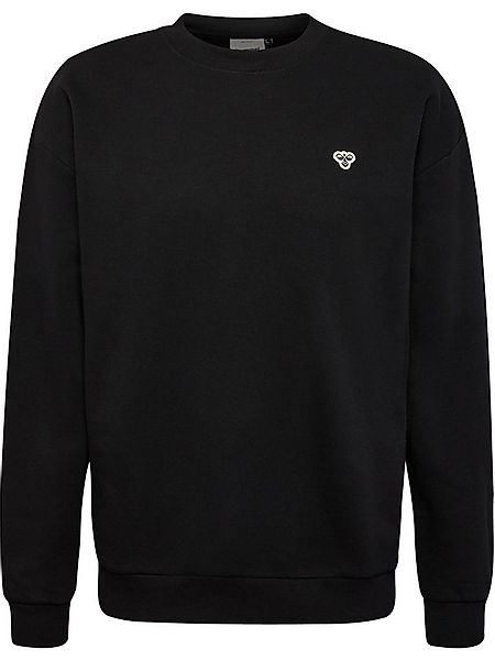 hummel Sweatshirt Pullover mit Logo und gerippten Bündchen (1-tlg) hmlLOOSE günstig online kaufen