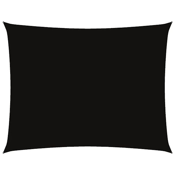vidaXL Sonnensegel Oxford-Gewebe Rechteckig 5x6 m Schwarz 135769 günstig online kaufen