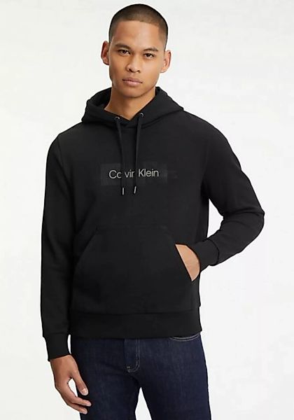 Calvin Klein Kapuzensweatshirt BOX STRIPED LOGO HOODIE mit Kordelzug an der günstig online kaufen