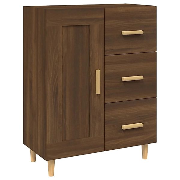 vidaXL Sideboard Braun Eichen-Optik 69,5x34x90 cm Holzwerkstoff 817371 günstig online kaufen