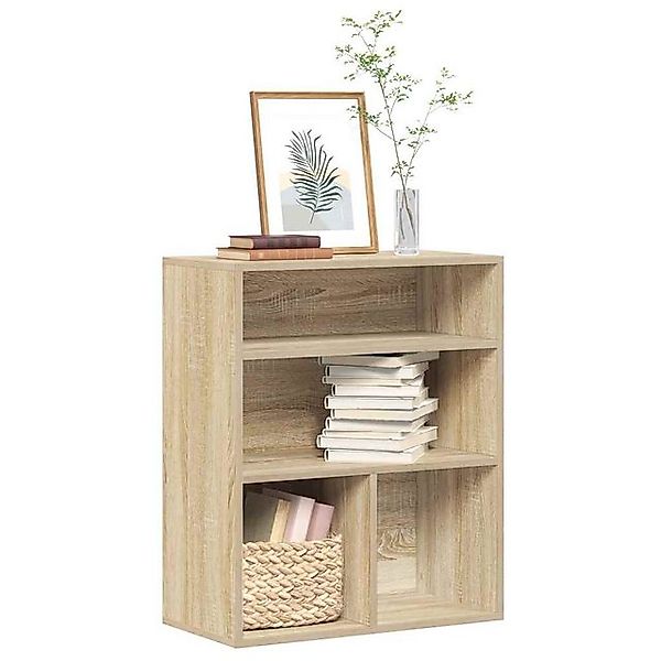 vidaXL Bücherregal Bücherregal Sonoma-Eiche 60x30x71,5 cm Holzwerkstoff günstig online kaufen