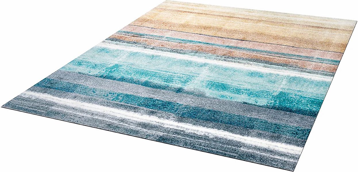 wash+dry by Kleen-Tex Teppich "Frerik" rechteckig 9 mm Höhe rutschhemmend, günstig online kaufen