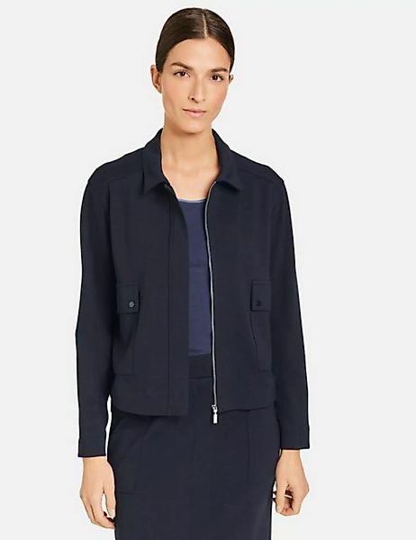 GERRY WEBER Shirtjacke Elegante Blazerjacke mit aufgesetzten Taschen günstig online kaufen
