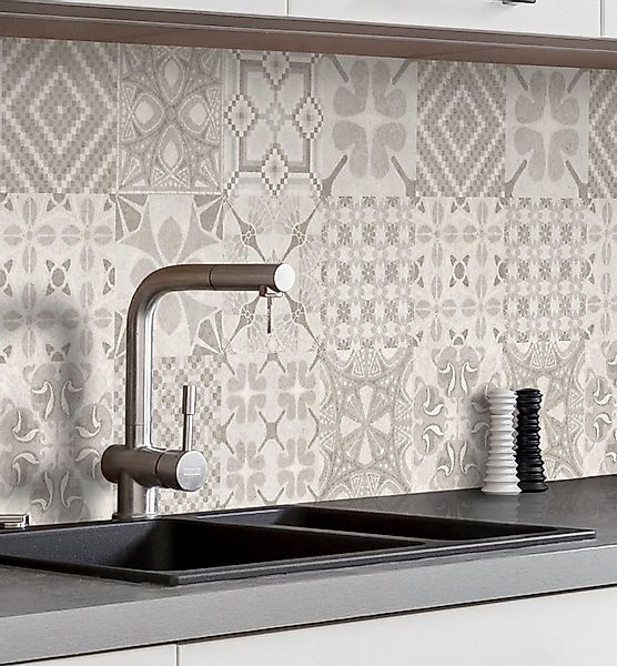 MyMaxxi Küchenrückwand Küchenrückwand selbstklebend Mosaik beige Spritzschu günstig online kaufen