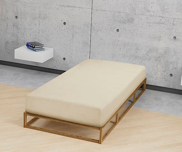 Biberna Spannbettlaken Spannbetttuch Jersey, Jersey, Gummizug: günstig online kaufen