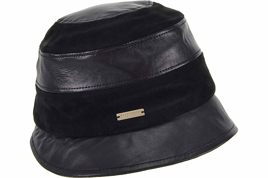 Seeberger Fischerhut Glocken-Hut aus 100% Velour- & Glattleder günstig online kaufen