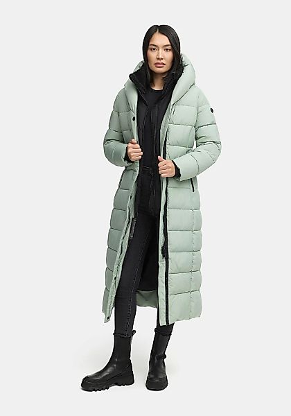 Marikoo Winterjacke "Pakoraa" extra langer Winter Mantel mit abnehmbaren In günstig online kaufen