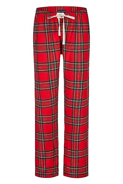 HAPPY SHORTS Pyjama HAPPY SHORTS Damen Flanell Schlafanzughose Homewear X-M günstig online kaufen