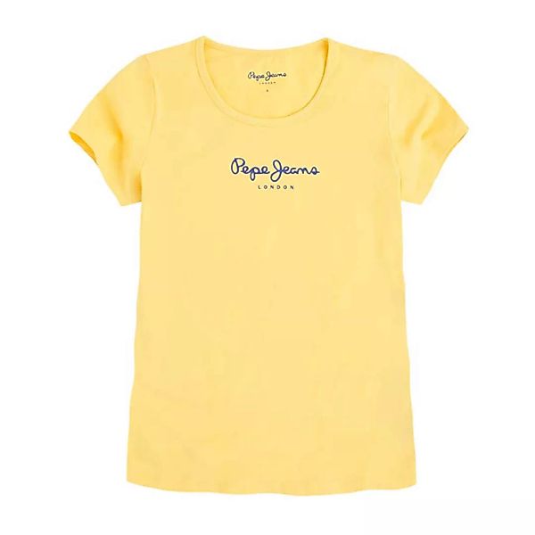 Pepe Jeans Virginia Kurzärmeliges T-shirt M Yellow günstig online kaufen