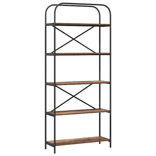 vidaXL Bücherregal Altholz 80 x 30 x 183 cm Holzwerkstoff 879837 günstig online kaufen