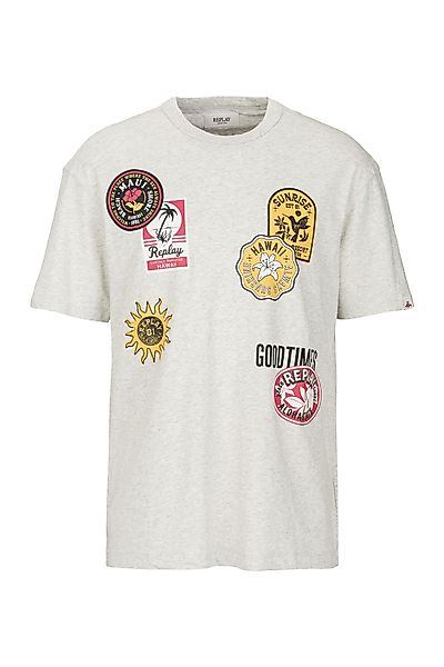 Replay T-Shirt JERSEY günstig online kaufen