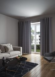 my home Vorhang "LONDON" verdeckte Schlaufen 1 Stk. tlg. Sicht- und Lichtsc günstig online kaufen