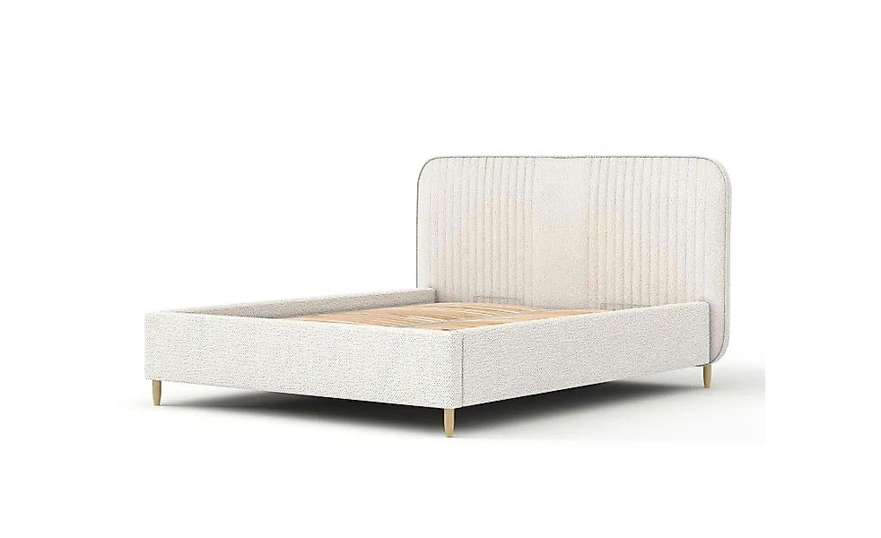 Polsterbett   ¦ creme ¦ Maße (cm): B: 211 H: 116 Betten > Polsterbetten - H günstig online kaufen