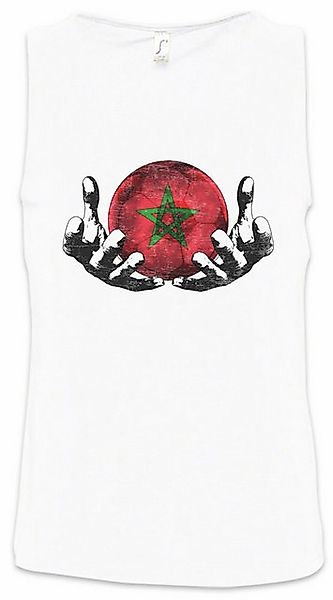 Urban Backwoods Tanktop Morocco Football Magic Ball Ärmelloses T-Shirt Maro günstig online kaufen