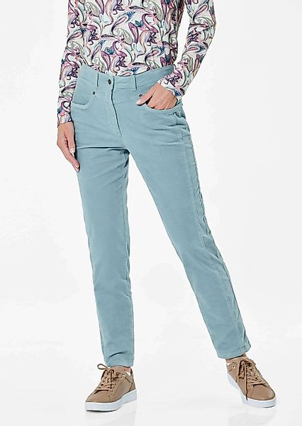 GOLDNER Stretch-Hose Sportliche Slim Fit Baumwollhose günstig online kaufen