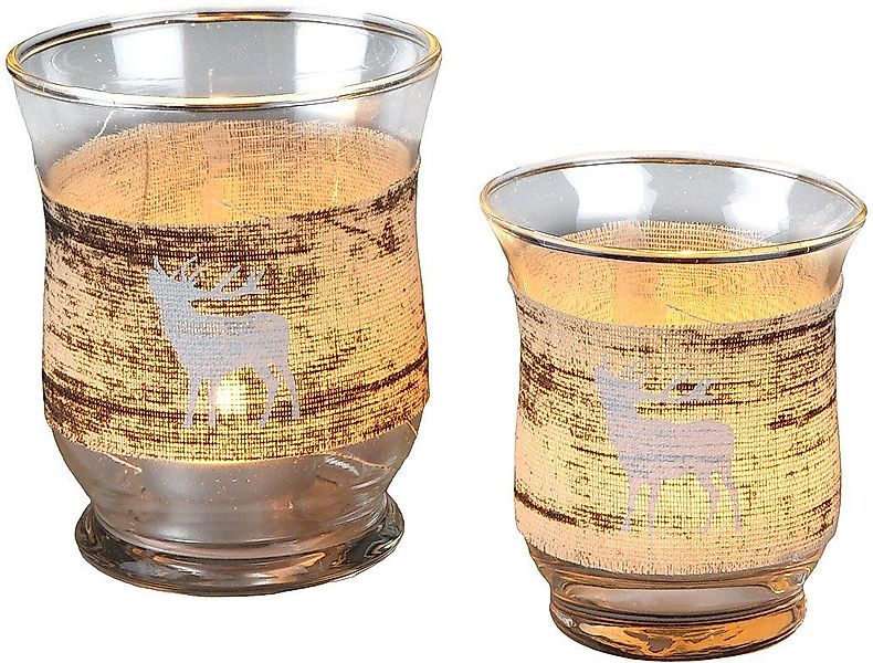 Ambiente Haus Teelichthalter Xmas, Weihnachtsdeko (1 günstig online kaufen