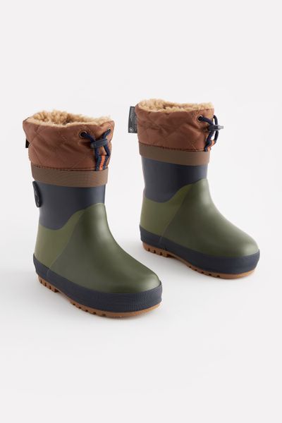 Next Thinsulate™ Gefütterte Gummistiefel mit Manschette günstig online kaufen