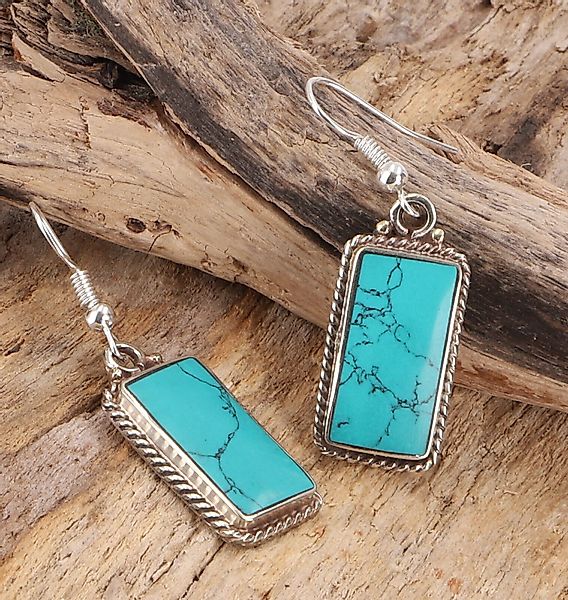 Guru-Shop Paar Ohrhänger Boho Tibet Ethno Ohrringe, tibetischer Schmuck.. günstig online kaufen