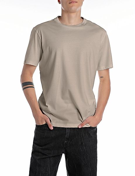 Replay T-Shirt mit Logostickerei auf der günstig online kaufen