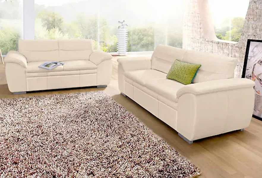 COTTA Polstergarnitur »Leandra«, Set bestehend aus: 2-Sitzer & 2,5-Sitzer günstig online kaufen