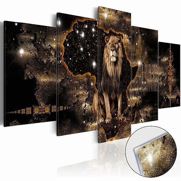 Acrylglasbild - Golden Lion [glass] günstig online kaufen