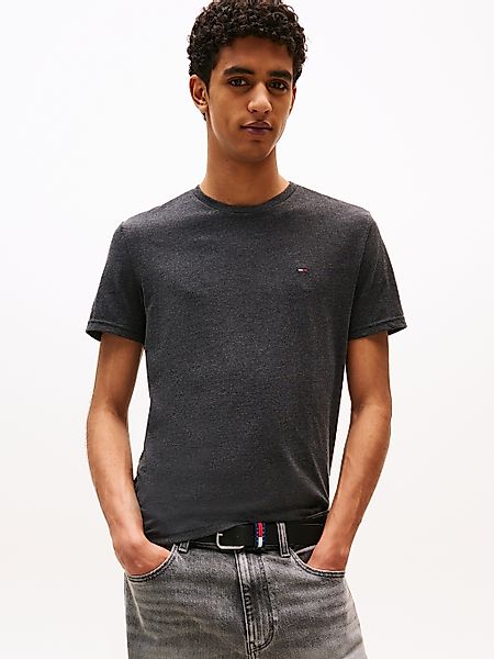 Tommy Jeans T-Shirt TJM XSLIM JASPE HTR TEE EXT Mit Rundhalsausschnitt günstig online kaufen