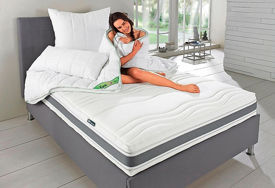 fan Microfaserbettdecke "Greenfirst" 4-Jahreszeiten Füllung Polyesterfaser günstig online kaufen