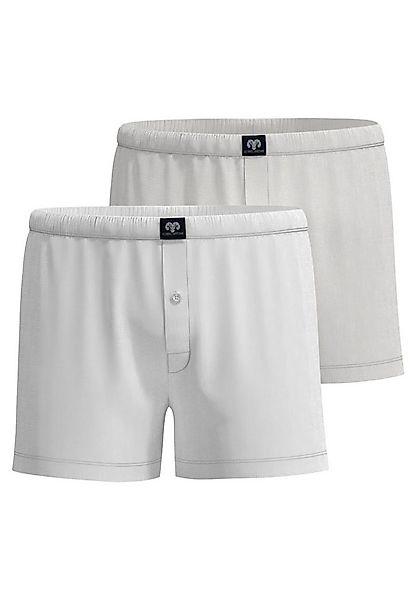 CECEBA Boxershorts CECEBA Herren Boxershort weiß uni 2er Pack (2-St) günstig online kaufen