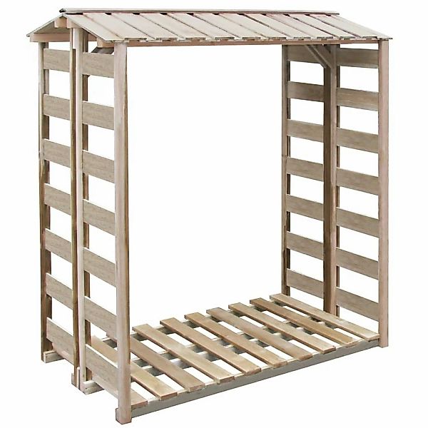 vidaXL Brennholz-Lagerschuppen 150x90x176 cm Kiefernholz Imprägniert günstig online kaufen