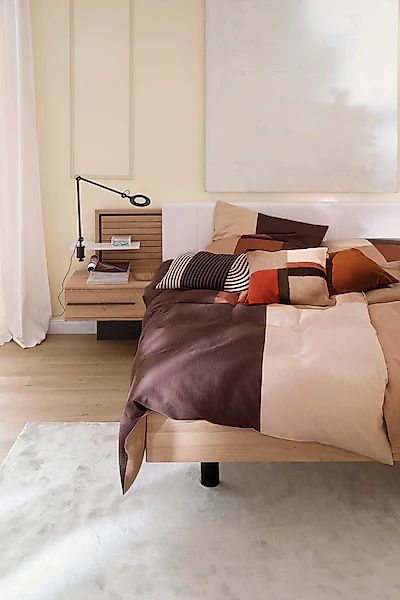 SCHÖNER WOHNEN-Kollektion Bettwäsche »Art« 2 Stk. tlg. aus beständigerer Ba günstig online kaufen