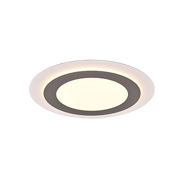 TRIO Leuchten LED Deckenleuchte MORGAN, runde Deckenlampe Ø 45cm, dimmbar, günstig online kaufen