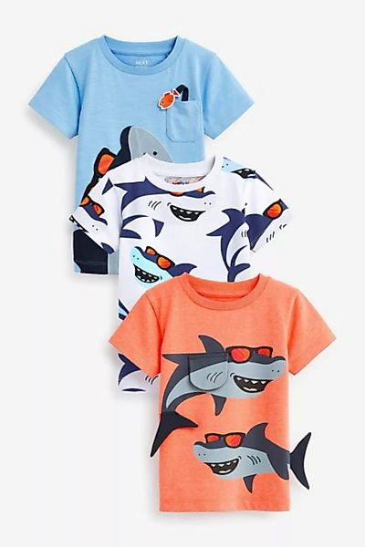 Next T-Shirt Kurzärmelige T-Shirts mit Figurenmotiv, 3er-Pack (3-tlg) günstig online kaufen