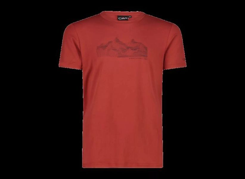 CMP Kurzarmshirt Man T-shirt rot günstig online kaufen