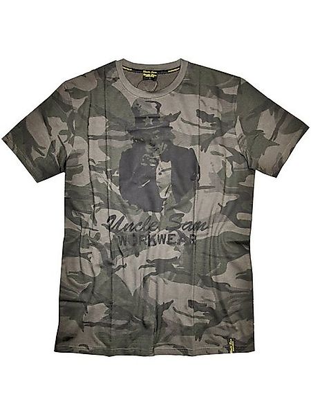 Uncle Sam T-Shirt Uncle Sam T-Shirt camouflage günstig online kaufen
