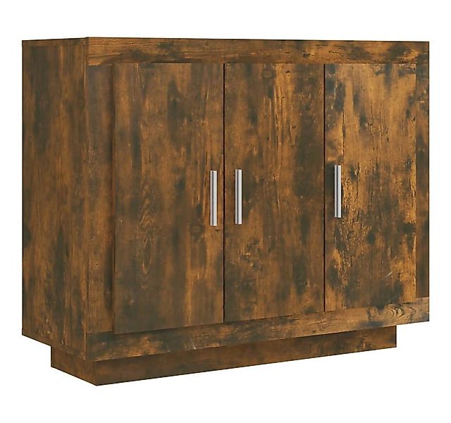 vidaXL Sideboard Sideboard Räuchereiche 92x35x75 cm Holzwerkstoff (1 St) günstig online kaufen