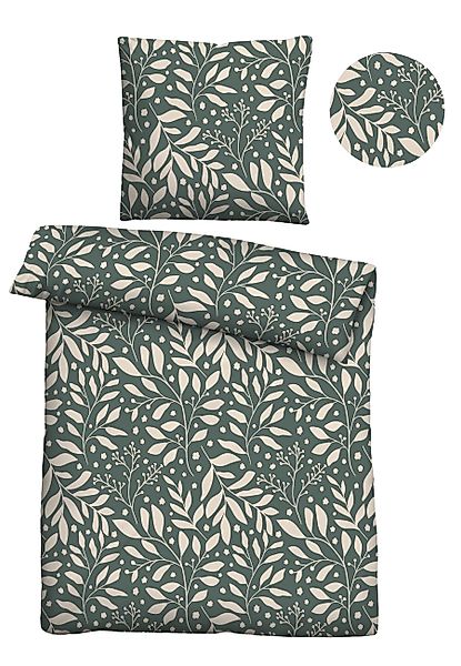 Castell - Markenbettwäsche Bettwäsche "0070733" 2 Stk. tlg. bügelfrei, 100 günstig online kaufen