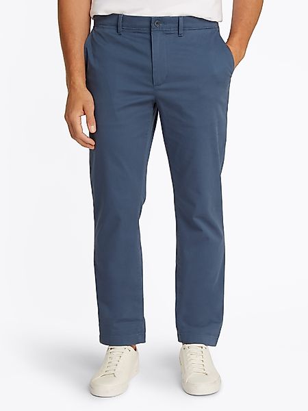 Tommy Hilfiger Chinohose "DENTON CHINO SATIN" mit Gesäßtaschen mit Knopf, L günstig online kaufen
