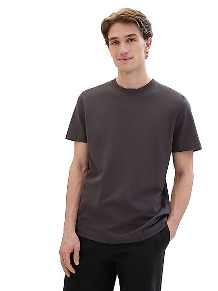 Tom Tailor Herren T-Shirt PIQUE - Regular Fit günstig online kaufen