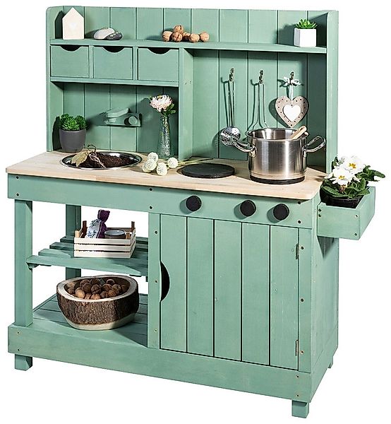 MUDDY BUDDY® Outdoor-Spielküche Explorer Holz, Matschküche, günstig online kaufen