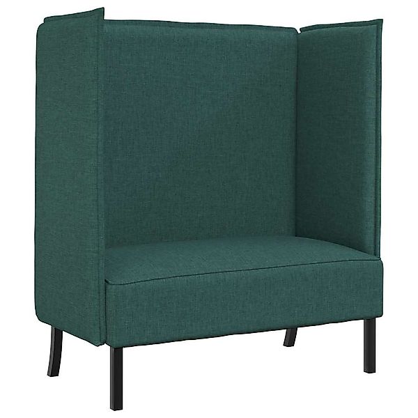 vidaXL Sofa Hoher Rücken Sofa Dunkelgrün günstig online kaufen