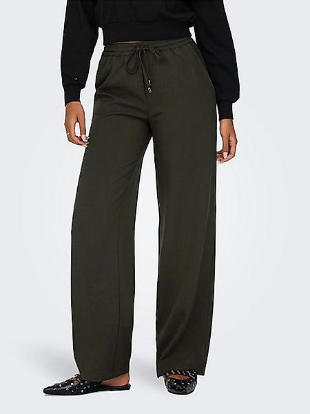 ONLY Stoffhose weiter Beinschnitt hoher Taille elegant ONLGINNY HW WIDE PUL günstig online kaufen