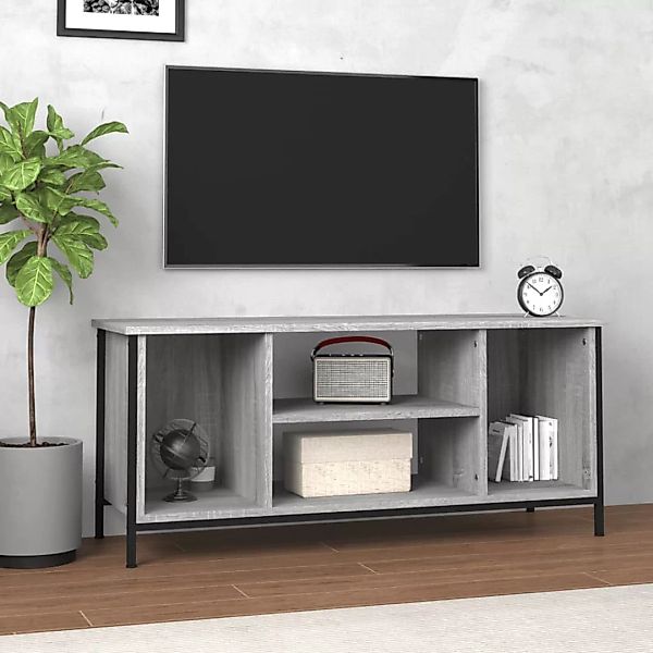 Vidaxl Tv-schrank Grau Sonoma 102x35x45 Cm Holzwerkstoff günstig online kaufen