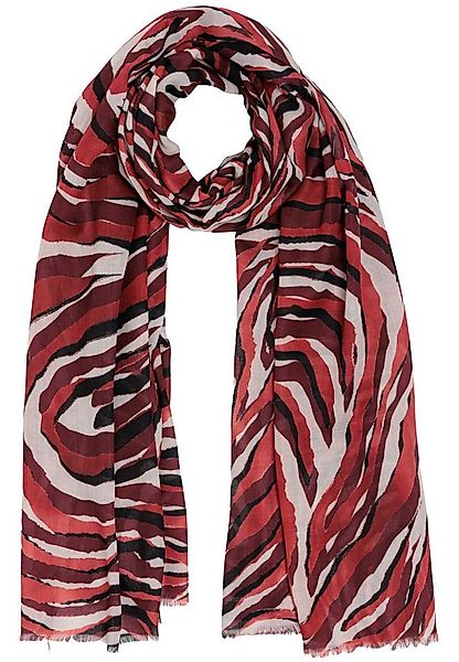 Caspar Modeschal Luftig warmer Damen Schal Halstuch mit Zebra Motiv - SC554 günstig online kaufen