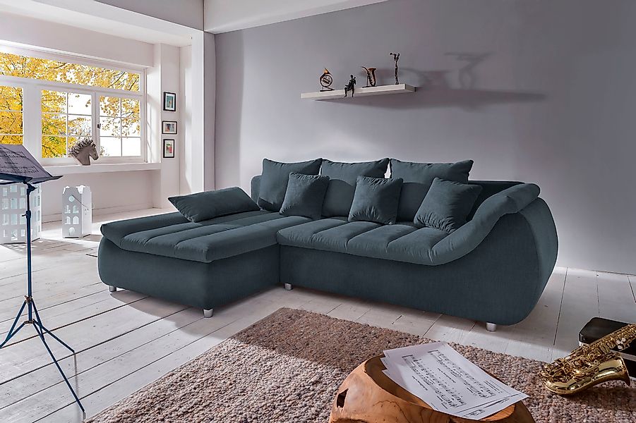 INOSIGN Ecksofa Imola elegant und bequem, günstig online kaufen