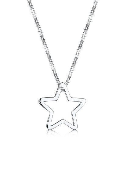 Elli Kette mit Anhänger Anhänger Stern 925 Sterling Silber günstig online kaufen