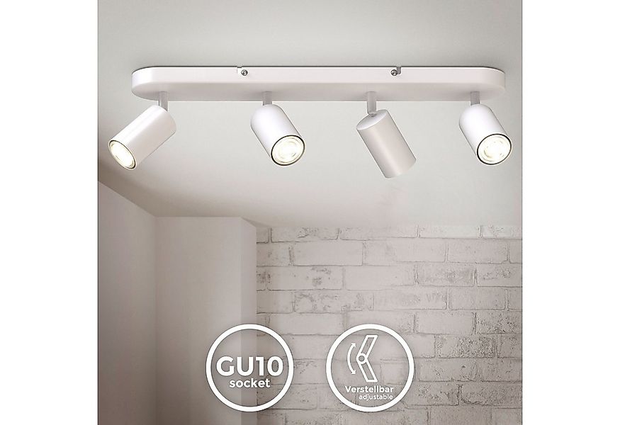 B.K.Licht Deckenleuchte LED Deckenlampe Wandleuchte Wohnzimmer, ohne Leucht günstig online kaufen